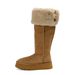Women's Mid-Calf Snow Boots Fall/Winter New Thick Sole Suede Warm Stylish Versatile_vogvips.com