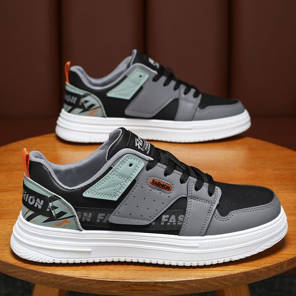 Men's Shoes Breathable Little White Shoes Men's Platform Sports And Leisure Board Shoes_vogvips.com