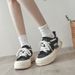 Wu Jianhao Same Canvas Women 2023 Cold Adhesive Beggar Small Fragrant Style Versatile Shoes For Children Ins_vogvips.com