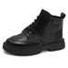Spring Men's High-Top Business Casual British Soft Leather Lined Shoes Thick-Soled Warm Short Boots Martin Boots For Men_vogvips.com