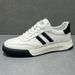 Genuine Leather Thick-Soled German Training Spring Casual White Trendy 2025 New Black Fashion Versatile Men's Shoes_vogvips.com
