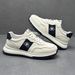 Forrt Gump Autumn New Genuine Leather Breathable Versatile Casual Men's White Lightweight Soft Sole Sports Running_vogvips.com