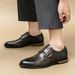 Men's Business Monk Simple Formal Leather Shoes_vogvips.com