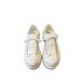 Grape Mom Studiolee Fashionable Round-Toe 6Cm Thick-Soled Lace-Up Casual Frayed Canvas Shoes Women's Biscuit Sneakers_vogvips.com