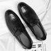 Euro Step Loafers 2025 Autumn New British Fashion Slip-On Business Casual Lazy Leather Shoes Men's Trend_vogvips.com