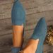 Flat 2024 Summer New European And American Style Large Size Women's Shoes Pointed Toe Fly-knit Shallow Loafers_vogvips.com