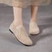 Women’s Shoes Niche Light Luxury New Women's Shoes Retro Single Shoes Low Top First Layer Cowhide Mule Loafers_vogvips.com