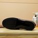 New British Style High-End Men's Leather Glossy Business Formal Black Casual Loafers_vogvips.com