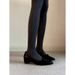 Sheepkin Verion~Pointed-toe Elegant Bow Mary Jane For Women, Caual Lip-on French Tyle Height-increaing Ingle_vogvips.com