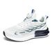 New Rotating Button Summer Men's Breathable Thick Bottom Popcorn Cushioned Running Shoes_vogvips.com