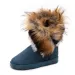 Womens platform suede shoes warm flat casual winter plush cotton snow boots trend ankle Bottas 241024_vogvips.com