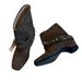 Sheepskin Version~Punk Street Square Toe 2025 Autumn Winter New Style Hidden Elegant High Heel Short Cowboy Boots_vogvips.com