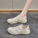 2025 White Sneakers For Women Summer New Korean Style Ins Female Student Casual Hollow Versatile Women's Shoes_vogvips.com