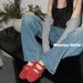In Stock~Silver Bowknot Women's Shallow New Style Flat Genuine Leather Soft-soled French Retro Mary Jane Shoes_vogvips.com