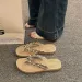 Hot Air Beach Slippers 2026 New Summer Flip Flops Fashionable Thick Soled Holiday Non Slip Clip On Shoes_vogvips.com
