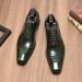 Men's 2025 Autumn/winter Business Suit Three Joint Italian High Heel Long Version Trendy Men's Leather Shoes_vogvips.com