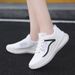 New Mesh Woven Korean Version Versatile And Comfortable Casual Women's Plus Size Sports Shoes 883_vogvips.com