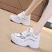 Fashion 2025 Spring And Autumn New Versatile Women's Casual Sports Dad Shoes Square Toe_vogvips.com