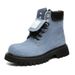 Men's Rhubarb Boots Thick-soled Heightening Martin Boots High-top Retro Premium Boots_vogvips.com