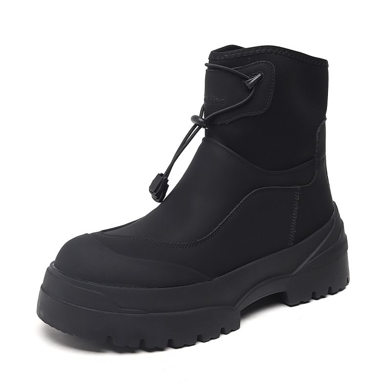 Martin Boots Men's High-top Thick-soled Functional Wind Tooling Couple Snow Boots Heightening Outdoor Chelsea Boots_vogvips.com