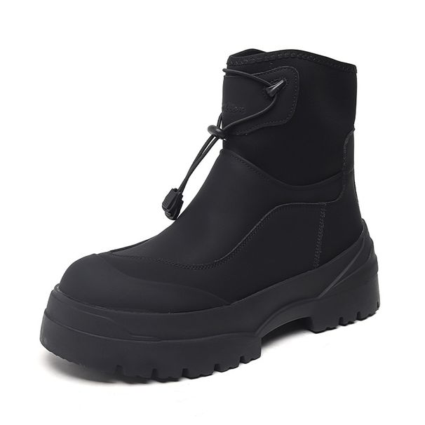 Martin Boots Men's High-top Thick-soled Functional Wind Tooling Couple Snow Boots Heightening Outdoor Chelsea Boots_vogvips.com