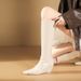 5198-3 For Women, Over-the-Knee Long Leg-Wrapping Slim Pointed Toe High Boots, Chunky Heel Fashion Boots_vogvips.com