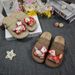 Cute Smiling Horse Parent-Child Outfit Cartoon Shoes For Girls, Fashionable Mid-to-Big Kids' Outdoor_vogvips.com