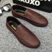 SHLIANG Men Fashion Shoes New Casual Shoes for Men Slip-On Loafers Comfortable Soft Leather Driving Shoes Breathable Moccasins Y0165_vogvips.com