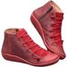 2019 Martin Women High Top, Casual Short Flat Work Boots For Women, Plus Size_vogvips.com