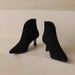 Pointed Toe Short For Women 2025 Autumn Winter New Martin Thin High Heel Ankle Elegant Versatile Fleece-Lined_vogvips.com