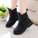 Autumn Winter Girls' Boots For Older Children, Wear-Resistant And Warm, Unisex Martin Low-Cut Short Boots, Sizes 26-36_vogvips.com