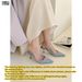 Sea Salt Blue French Temperament Bag Head Sandals Women's 2026 Summer New Thin Heel Pointed Back Empty Single Shoes_vogvips.com