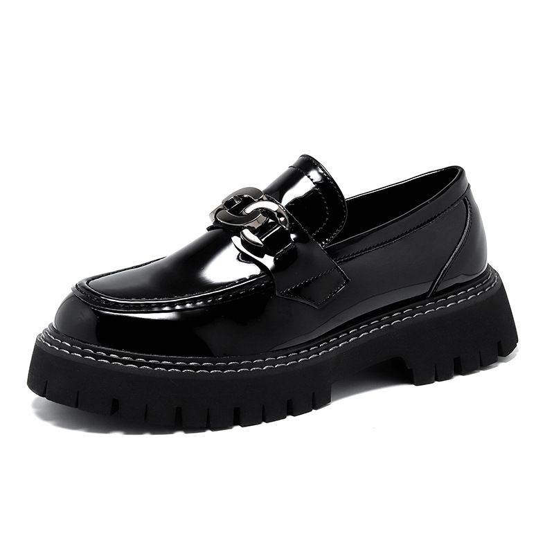 2025 Spring And Autumn New Casual Leather Men's Korean Edition Trendy One Step Leg Le Fu Shoes 25891-R_vogvips.com