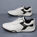 Casual 2025 Spring New Fashion Trend Men's Sports Single Genuine Leather Breathable Running Shoes_vogvips.com