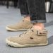 Men's Casual Shoes Short Boots Outdoor Casual Men's Boots Fleece Large Size Men's Shoes Martin Boots_vogvips.com
