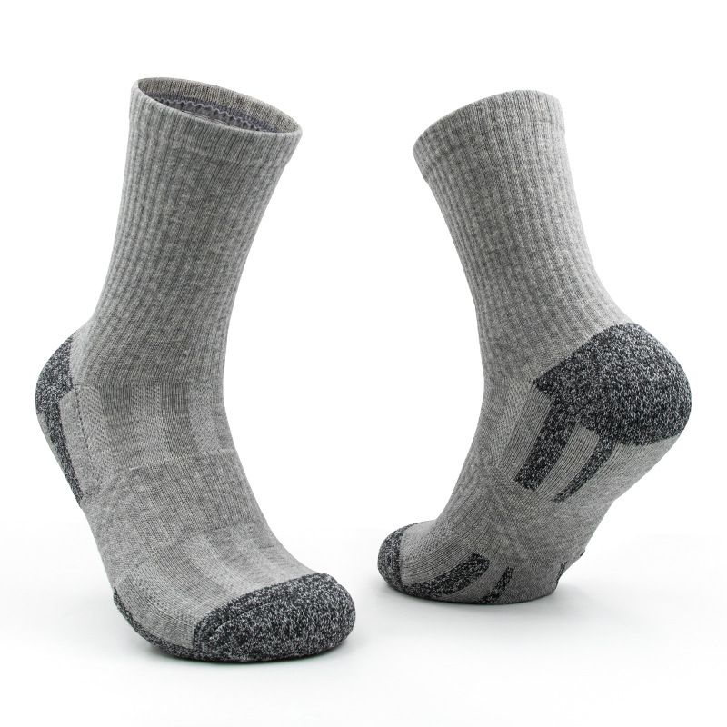 Shoe Accessories Mid Tube Basketball Socks Thickened Towel Socks Shock Absorption Non Slip Professional High Top Color Matching Sports Cotton Socks_vogvips.com