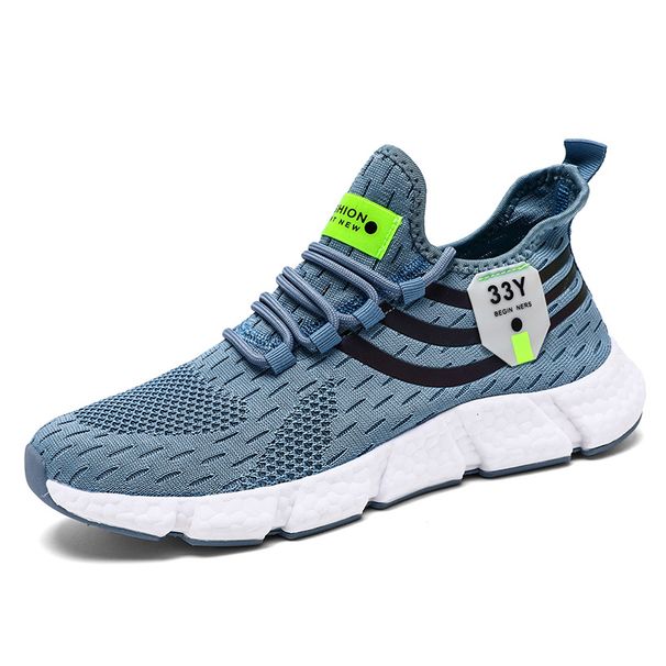 Couples' Trendy Men's And Women's Breathable Fly Woven Sports Summer Popcorn Running Shoes, Cold Sticky Jinjiang Shoes_vogvips.com