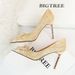 Sexy Banquet Slim High Heel Shallow Mouth Pointed Pearl Flower Rhinestone Women S Single Shoes_vogvips.com