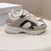 2025 New Arrival Casual Tennis Shoes For Woman Mesh Round-Toe Thick Sole Lace-Up Sneakers Shoes Mix Colors Sewing Walk S_vogvips.com