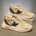 Men's Chunky Sneakers For Winter - Trendy Platform Shoes With Thick Soft Sole | Comfortable & Stylish Retro Dad Shoes_vogvips.com