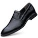 Large Size Men's Shoes Four-pattern Leather Shoes Casual Shoes Single Shoes Lazy Hole Driving Loafers_vogvips.com