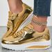 Women's Shoes Large Size Outdoor Tourism ExpressGolden Shoes_vogvips.com