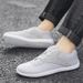 New Fashion Wide Head Barefoot Casual Shoes Flying Woven Surface Outdoor Hiking Non Slip Shoes Men And Women_vogvips.com