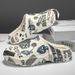 New Stylish Men Casual Slippers Big Size Winter Warm Home Slippers Non-Slip Male Cotton Shoes Waterproof Soft EVA Slippers 38-47_vogvips.com