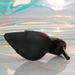 Cross-border European And American Foreign Trade 2024 New Model Ultra-high Heel Snake Pattern Pointed Toe Peep-toe_vogvips.com