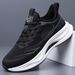 New Sports-Style Soft-Soled Men's 2025 New Model Breathable Shock-Absorbing Ultra-Light New Black Casual Sports_vogvips.com