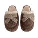 Women's Winter Cotton Dirt-Resistant Thick Sole Non-Slip Ultra-Soft Home Student Dormitory Warm Maternity Slippers_vogvips.com