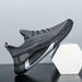 New men's shoes really fly woven breathable men's casual shoes low top high spring sports single shoes running men's shoes_vogvips.com