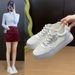 Little White Shoes Female Breathable Female Student Leisure Sports Versatile Board Shoes Street Shot_vogvips.com