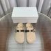 Women's Grey Suede Closed Toe Half Slippers, Handmade Beaded Chain Strap Backless Clogs, Slip On Casual Mules For Daily_vogvips.com